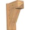 Ekena Millwork Traditional Arts & Crafts Smooth Outlooker, Western Red Cedar, 7 1/2"W x 16"D x 20"H OUT08X16X20TRA03SWR - alternate 1